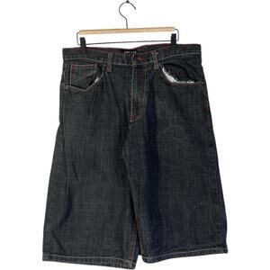 Vintage Refuse Bermuda Denim Jean Shorts 34x15